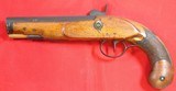 GERMAN AUSTRIAN PERCUSSION .45 CAL. OFFICER’S PISTOL CIRCA 1840’S. - 2 of 5