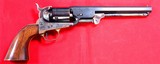 CASED EARLY GREGORELLI AND UBERTI COLT REPRODUCTION 1851 NAVY PERCUSSION .36 REVOLVER IMPORTED BY NAVY ARMS 1959-1962. - 2 of 10