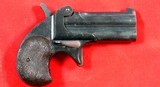 CASED GERMAN COPY OF FAMOUS REMINGTON OVER AND UNDER DERRINGER DERINGER RECK 