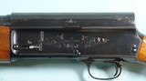 BELGIAN BROWNING A5 A-5 SEMI-AUTO MAG 12 SHOTGUN MFG. 1966. - 4 of 7
