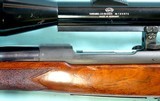 EARLY POST-WAR WINCHESTER MODEL 70 SUPER GRADE .375 HOLLAND & HOLLAND MAGNUM RIFLE CIRCA 1949 W/SCOPE. - 4 of 10