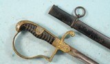 WW2 WWII GERMAN NAZI WANGEL PATTERN INFANTRY OFFICER’S SWORD AND SCABBARD BY CARL EICHORN OF SOLINGEN. - 2 of 11