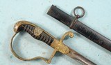 WW2 WWII GERMAN NAZI WANGEL PATTERN INFANTRY OFFICER’S SWORD AND SCABBARD BY CARL EICHORN OF SOLINGEN.