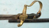 WW2 WWII GERMAN NAZI WANGEL PATTERN INFANTRY OFFICER’S SWORD AND SCABBARD BY CARL EICHORN OF SOLINGEN. - 5 of 11