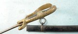 WW2 WWII GERMAN NAZI WANGEL PATTERN INFANTRY OFFICER’S SWORD AND SCABBARD BY CARL EICHORN OF SOLINGEN. - 7 of 11