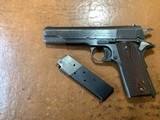 WW1 Colt 1911 .45 Cal. Pistol Ca. 1918