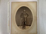 Cabinet Photo of Civil War Era Union Marine Officer Ca. 1865. - 1 of 1