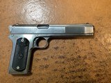 Rare Colt U.S. Military Model 1902 Semi-Auto 38 Cal. Pistol. - 1 of 4