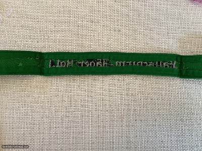 WW2 German Nazi Uniform Fallschirm-Jager Rgt.1 Cuff Title