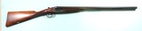 BRITISH BSA GUNS LTD. EJECTOR BOXLOCK 12 GA. SIDE X SIDE SHOTGUN CIRCA 1960’S. 2 - 1 of 7