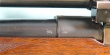 PRE-WW2 WINCHESTER MODEL 70 CUSTOM SUPER GRADE .30-06 CAL. RIFLE W/LYMAN ALASKAN SCOPE. - 6 of 8