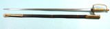 CIVIL WAR REPRODUCTION CONFEDERATE CSA NCO SWORD AND SCABBARD.