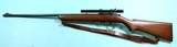 PRE-WW2 WINCHESTER MODEL 69 BOLT ACTION .22LR CAL. RIFLE W/CLASSIC WEAVER MODEL 329 SCOPE AND SIDE MOUNT. - 2 of 7