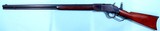 SUPERIOR WINCHESTER MODEL 1873 EXTRA LONG OCTAGON 28” .38-40 CAL. LEVER ACTION RIFLE. - 2 of 18