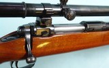 SAVAGE MODEL 112 BOLT ACTION SINGLE SHOT .223 REM. CAL. VARMINT RIFLE W/ REDFIELD 24X TARGET SCOPE. - 5 of 8