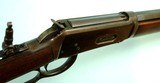 WINCHESTER MODEL 1894 SPECIAL ORDER HALF-OCTAGON 30 W.C.F. (30-30) CAL. RIFLE CIRCA 1906. - 10 of 16