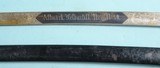 WW1 IMPERIAL GERMAN FIELD ARTILLERY REGIMENT NO. 40 OFFICER’S SWORD AND SCABBARD. - 2 of 9