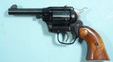 HIGH STANDARD HOMBRE .22 RF CAL. DOUBLE ACTION REVOLVER. - 1 of 6