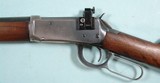 32327-EARLY POST WW2 WINCHESTER MODEL 94 OR 1894 LONG FOREND LEVER ACTION .30-30 CAL. CARBINE MFG. IN 1949. - 3 of 13