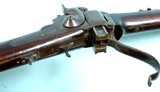CIVIL WAR / INDIAN WARS SHARPS U.S. MODEL 1859 CONVERSION .50-70 CAL. SADDLE RING CAVALRY CARBINE. - 6 of 14