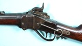 CIVIL WAR / INDIAN WARS SHARPS U.S. MODEL 1859 CONVERSION .50-70 CAL. SADDLE RING CAVALRY CARBINE. - 3 of 14