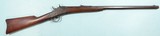 SCARCE REMINGTON NO. 1 1/2 ROLLING BLOCK .22 LONG RF CAL. OCTAGON SPORTING RIFLE CIRCA LATE 1870’S. - 1 of 12