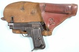 WW2 WWII BERETTA ITALIAN MODEL 1934 SEMI-AUTO .380 CAL. PISTOL WITH ORIG. HOLSTER. - 1 of 9