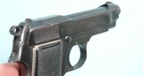 WW2 WWII BERETTA ITALIAN MODEL 1934 SEMI-AUTO .380 CAL. PISTOL WITH ORIG. HOLSTER. - 6 of 9