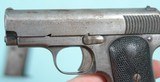 FRENCH STOSUL PATENT MODEL 1915 .32 ACP (7.65) POCKET PISTOL. - 4 of 6