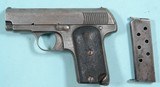 FRENCH STOSUL PATENT MODEL 1915 .32 ACP (7.65) POCKET PISTOL. - 1 of 6