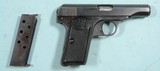 EXCELLENT ORIGINAL CONDITION WWII WW2 FN BROWNING MODEL 1910 .32ACP (7.65) POCKET PISTOL, CIRCA EARLY 1930'S. - 3 of 8