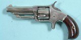 FINE WESSON AND HARRINGTON #3 SECOND TYPE .32RF CAL. POCKET REVOLVER CA. 1870’S. - 2 of 7