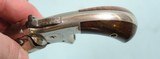 FINE WESSON AND HARRINGTON #3 SECOND TYPE .32RF CAL. POCKET REVOLVER CA. 1870’S. - 5 of 7