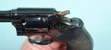 SMITH & WESSON REGULATION POLICE .38 S&W CAL. 4” REVOLVER W/ AUDLEY HOLSTER CA. 1930’S. - 5 of 9