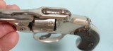 31785- RARE MALTBY, HENLEY & CO. SPENCER SAFETY HAMMERLESS .32 CF CAL. REVOLVER CIRCA 1880’S-90’S. 6 shot. 3” barrel with maker name and 1888 and 1889 - 6 of 7