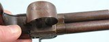 CIVIL WAR ERA LIEGE PERCUSSION 45 CAL. BOXLOCK DOUBLE TURN BARREL POCKET PISTOL CIRCA 1860. - 6 of 10