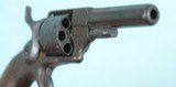 EARLY ALLEN & WHEELOCK .22RF SIDEHAMMER POCKET REVOLVER CIRCA 1860. - 6 of 8