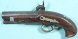 ORIGINAL AMERICAN PERCUSSION DERINGER OR DERRINGER PISTOL CIRCA 1830’S-50’S. - 2 of 8