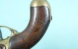 REVOLUTIONARY WAR FRENCH ST. ETIENNE MODEL 1777 FLINTLOCK PISTOL. - 8 of 8