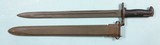 WW2 WWII U.H.F. 1943 DATE U.S. M1 GARAND LONG BAYONET W/ U.S.N. MK.1 SCABBARD. - 1 of 7