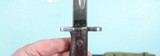 WW1/WWI WW2 WWII SMLE ENFIELD RIFLE 1907 WSC WILKINSON SWORD CO. BAYONET AND SCABBARD WITH FROG. - 3 of 7