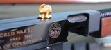 DISPLAY CASED AUTO-ORDNANCE (KAHR ARMS) WW2 OR WWII EUROPEAN THEATER COMMEMORATIVE THOMPSON MOD. 1927A1 OR 1927-A1 SEMI-AUTO .45 ACP CARBINE. - 12 of 17