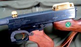 DISPLAY CASED AUTO-ORDNANCE (KAHR ARMS) WW2 OR WWII EUROPEAN THEATER COMMEMORATIVE THOMPSON MOD. 1927A1 OR 1927-A1 SEMI-AUTO .45 ACP CARBINE. - 3 of 17