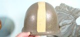 WW2 WWII U.S. M1 M-1 HELMET W/ LINER AND NETTING. - 10 of 15