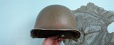 WW2 WWII U.S. M1 M-1 HELMET W/ LINER AND NETTING. - 3 of 15