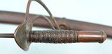 CIVIL WAR AMES U.S. MODEL 1860 WRIST BREAKER CAVALRY SABER WITH RARE 1861 DATE W/SCABBARD. - 10 of 11