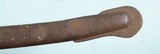 CIVIL WAR AMES U.S. MODEL 1860 WRIST BREAKER CAVALRY SABER WITH RARE 1861 DATE W/SCABBARD. - 8 of 11