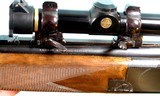 FN FABRIQUE NATIONALE BROWNING OVER-UNDER SUPERPOSED EJECTOR CAL. 9.3X74R CAL. DOUBLE EXPRESS RIFLE WITH LEUPOLD 1.5X5 SCOPE. - 3 of 12