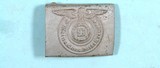 WW2 WWII GERMAN NAZI SS ENLISTED BELT BUCKLE