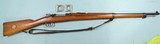 SWEDISH CARL GUSTAFS MODEL 1896 6.5X55 INFANTRY RIFLE DATED 1900 W/TWO CLIPS AND SLING. - 1 of 11